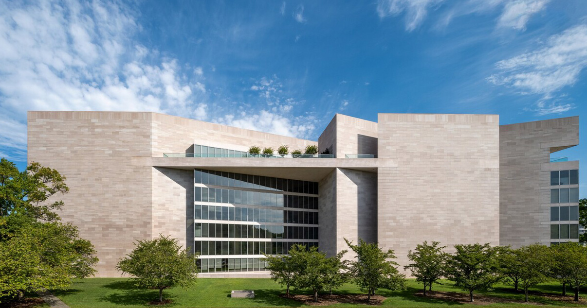 Dahlias at the National Gallery of Art